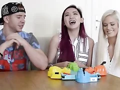 2 japanese and blond teenie and one school stud no bare sex industry stars have fun games.